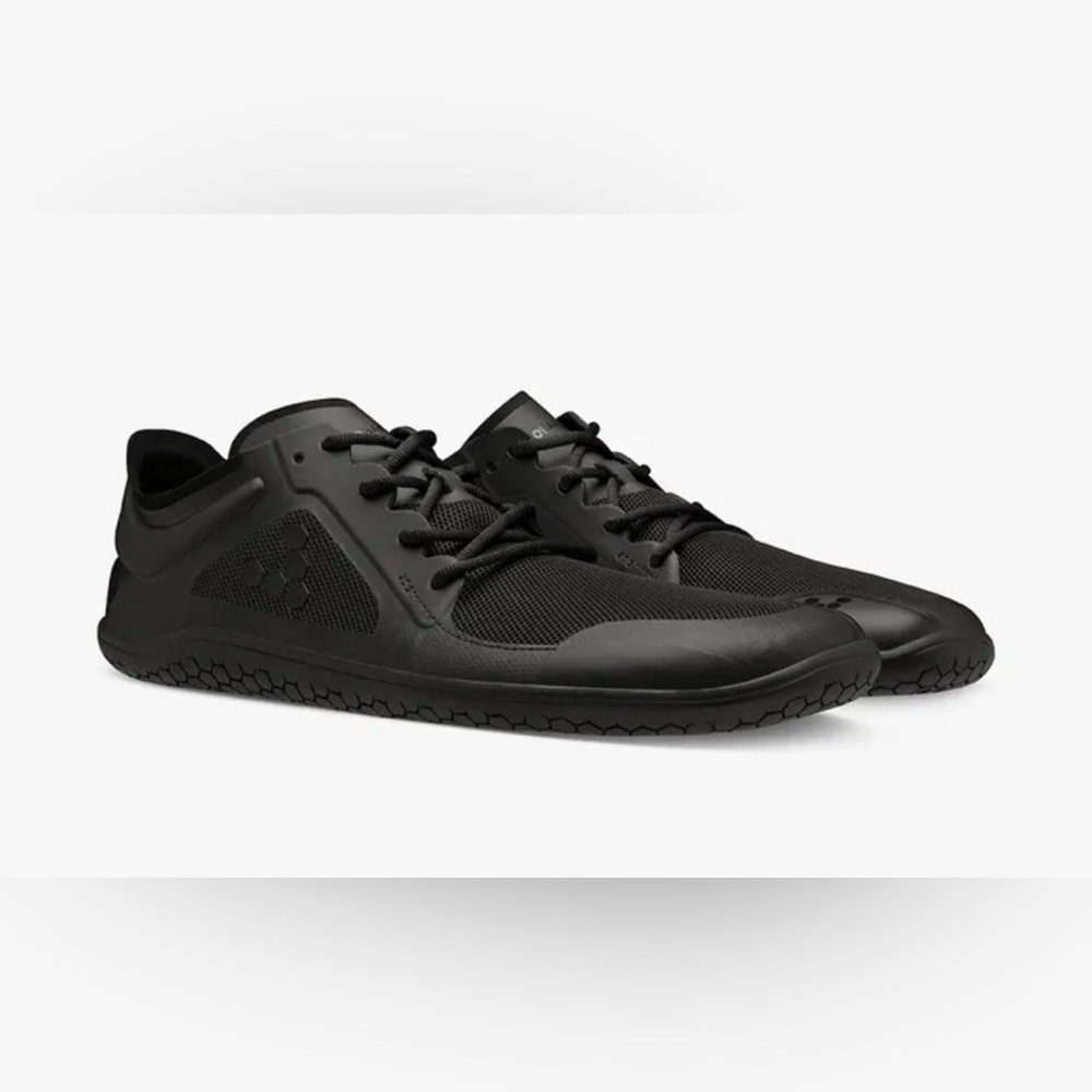 Vivo Barefoot Black and Gray Men's Athletic Shoes